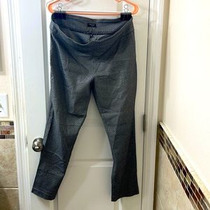 EUC Fundamental Things black and white slacks. Petite! Stretchy material. 14P